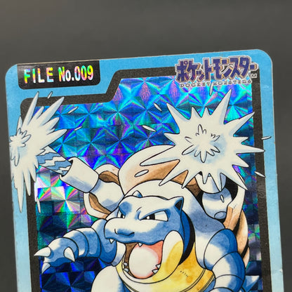 Blastoise Venusaur Bandai Carddass Holo Japanese Card