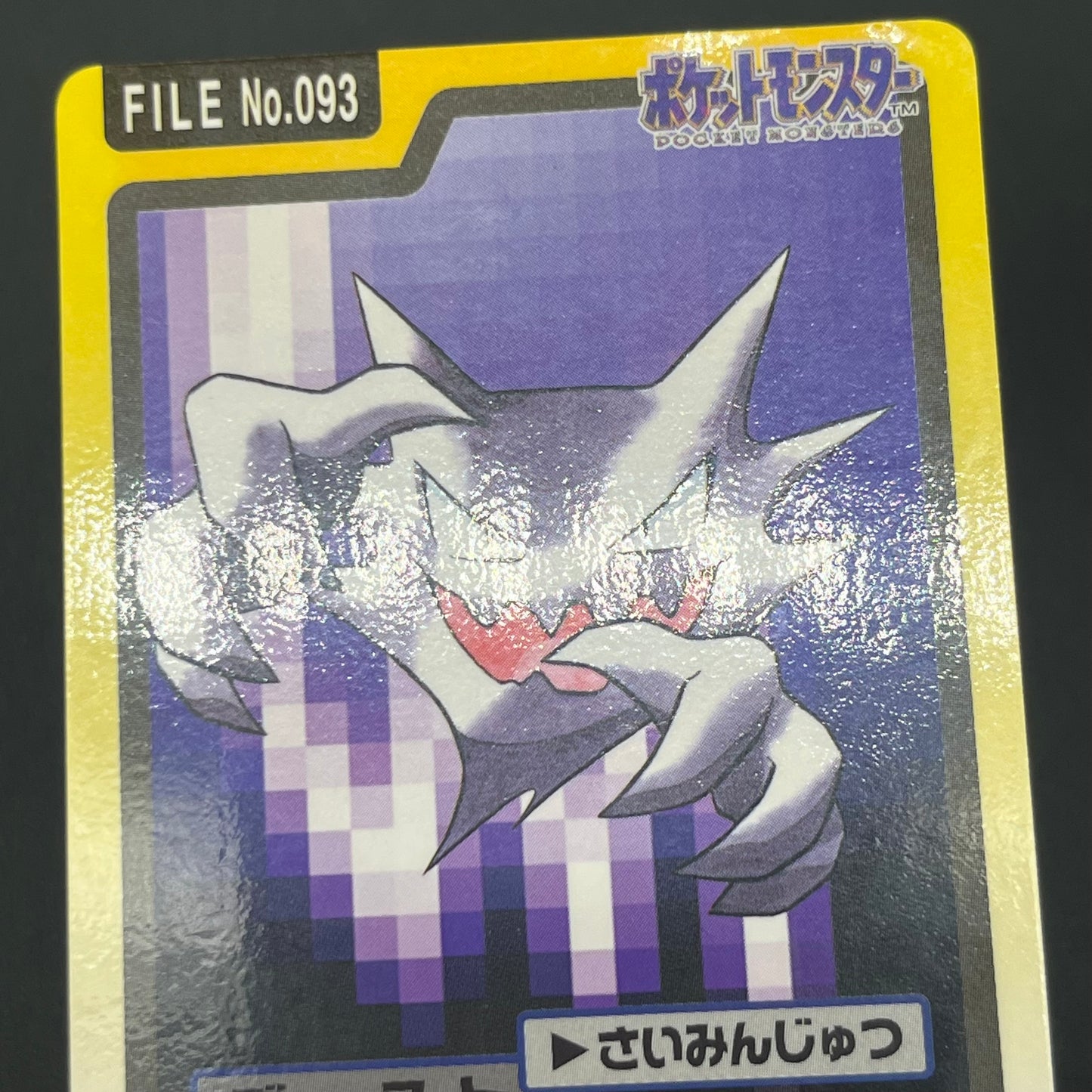 Gengar Gastly Haunter Carddass Nintendo BANDAI Pokémon