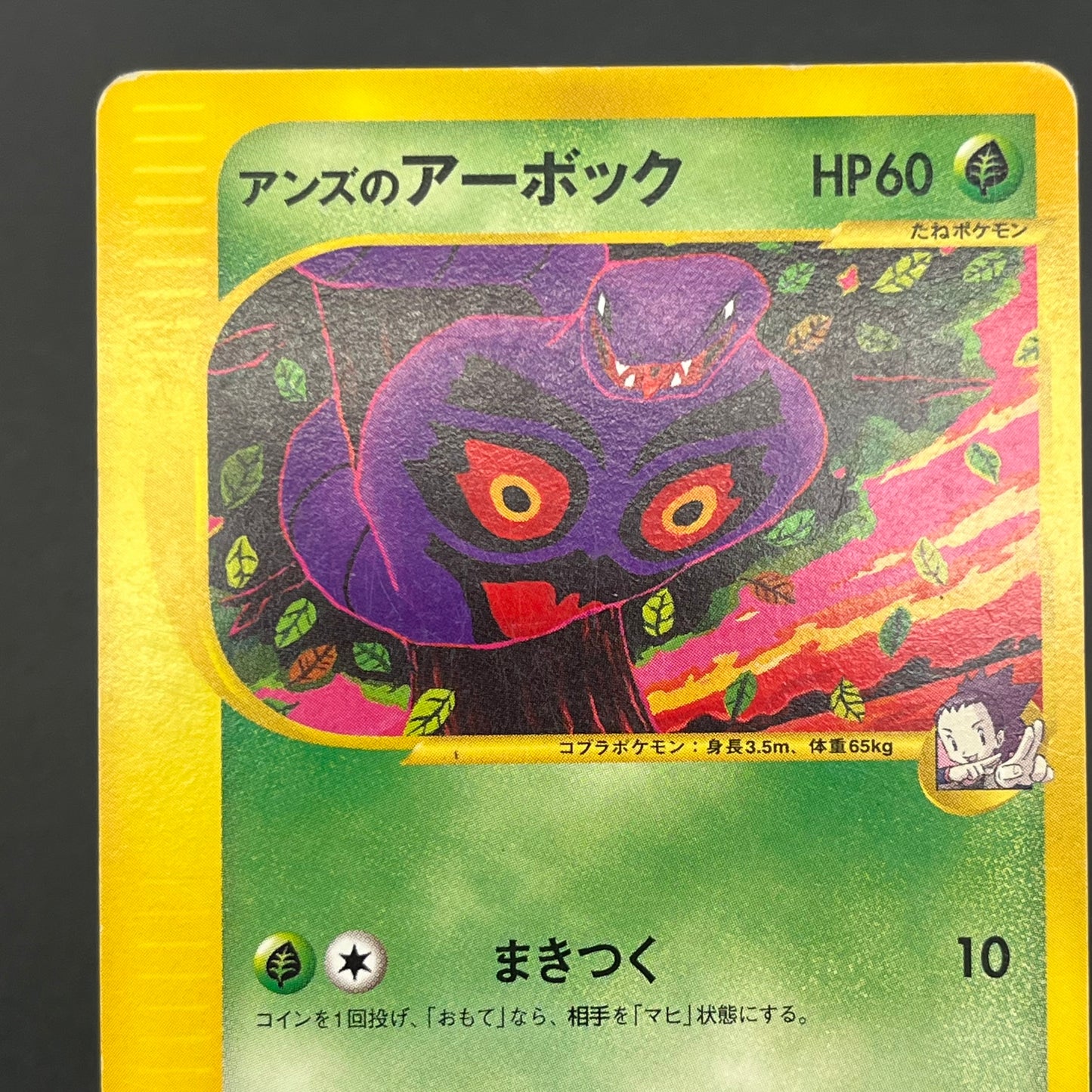 Janine's Arbok 062/141 VS 1st Ed Japanese Pokémon Card
