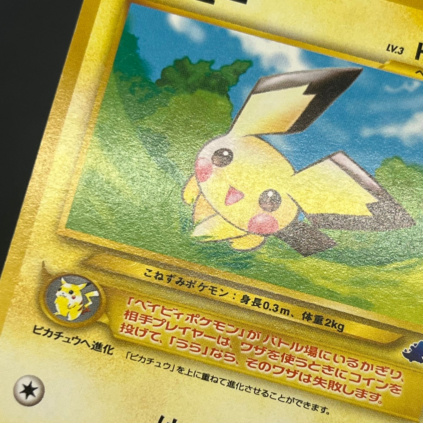 Pichu No.172 Intro Pack Neo Totodile Deck Pokémon Card