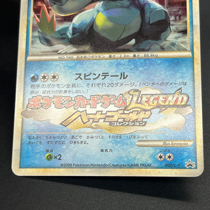 Feraligatr 002/L-P HeartGold SoulSilver Promo Pokémon Card