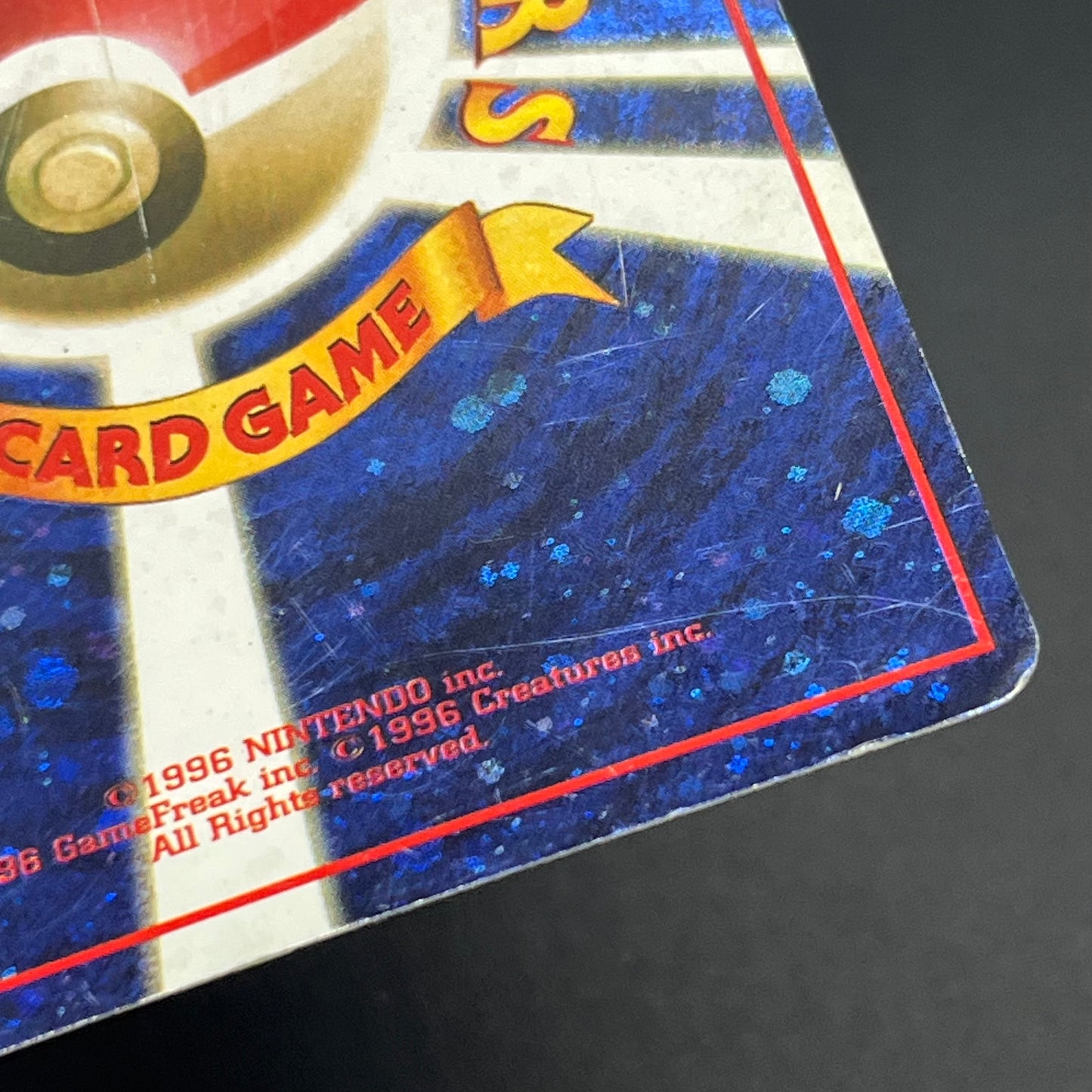 Let's Trade Please! Trainer CD Promo Old Back Pokemon Card