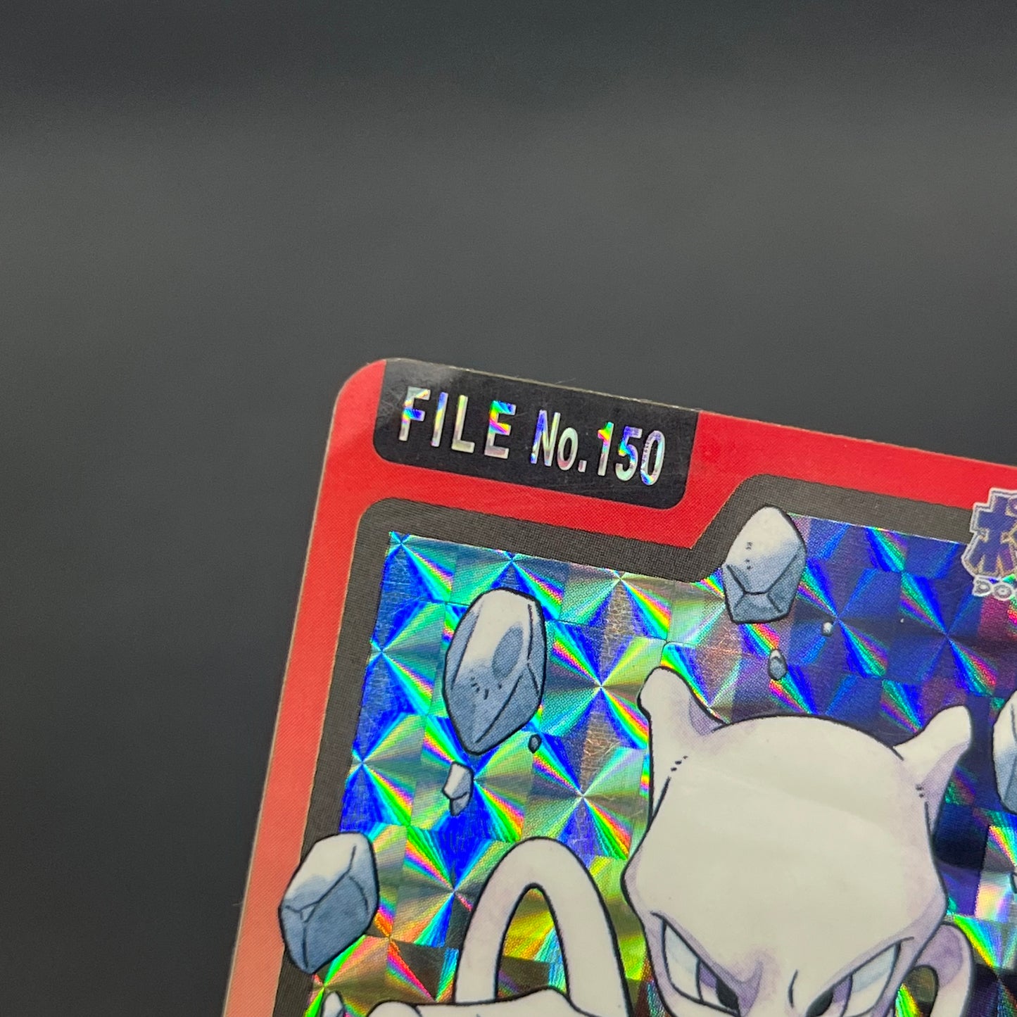 Mewtwo No. 150 Bandai Carddass 1997 Prism Pokémon Card