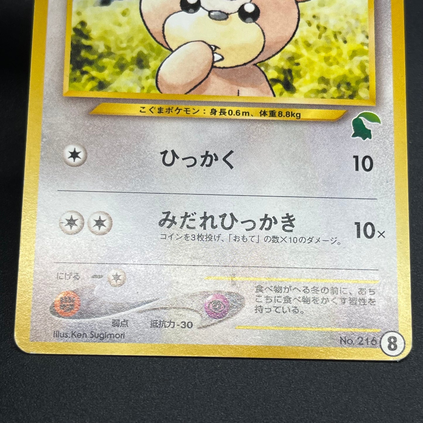 Teddiursa No. 216 Intro Pack Chikorita Deck Pokémon Card