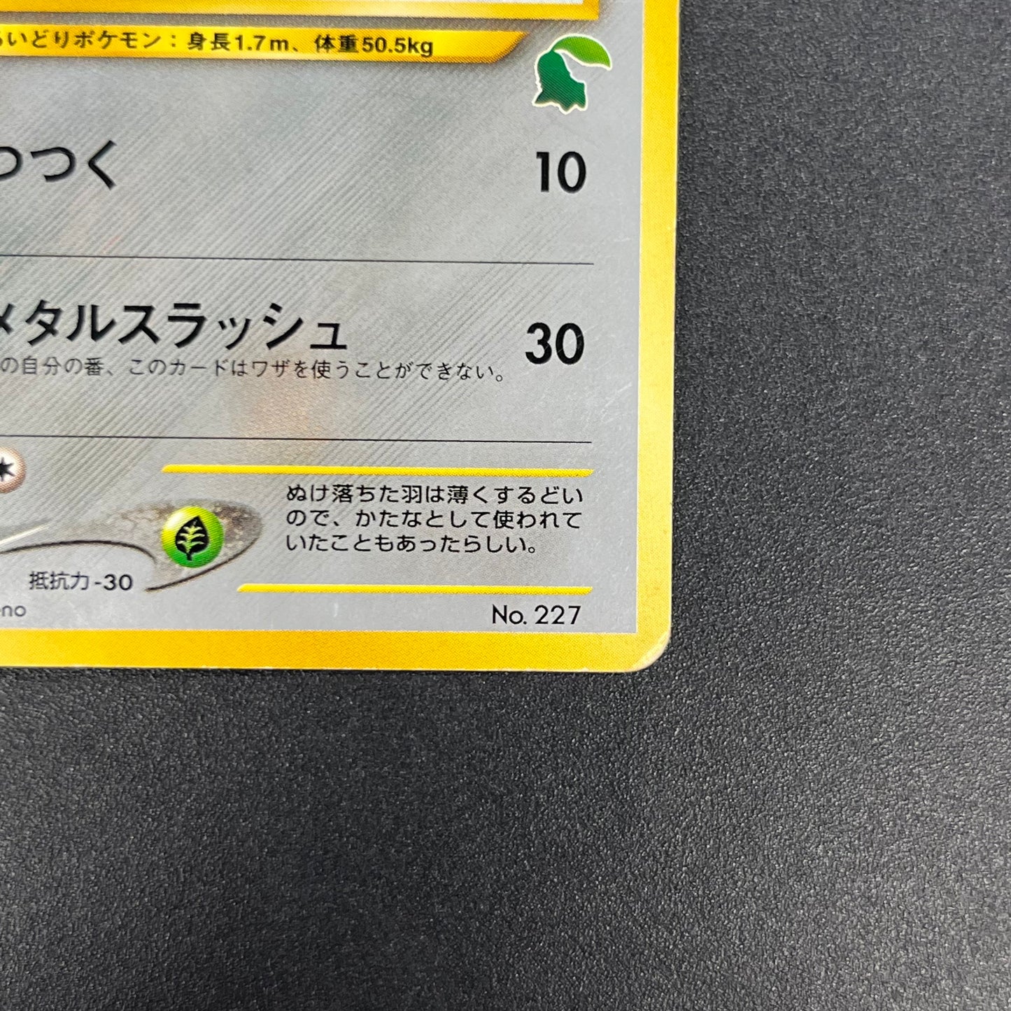 Skarmory No. 227 Intro Pack Chikorita Deck Pokémon Card