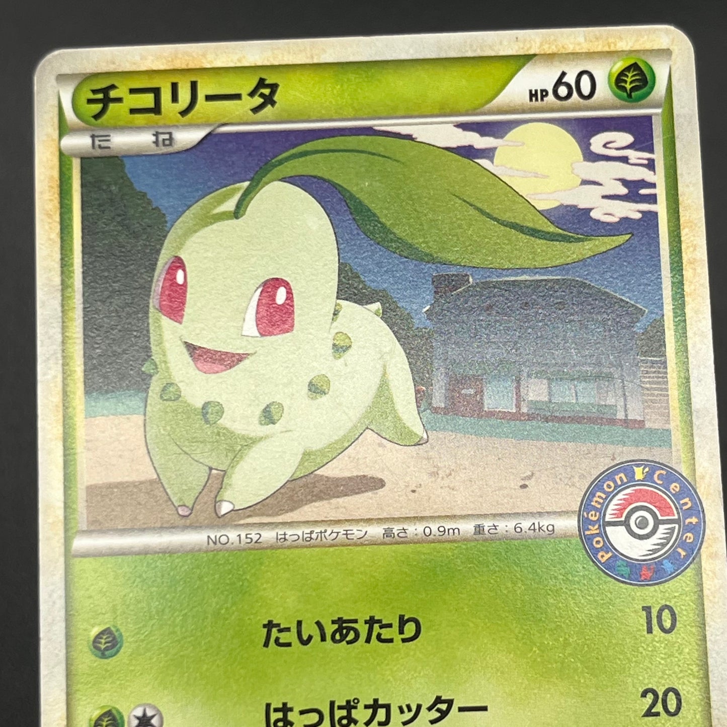 Chikorita 034/L-P Promo Pokémon Center Japanese Card