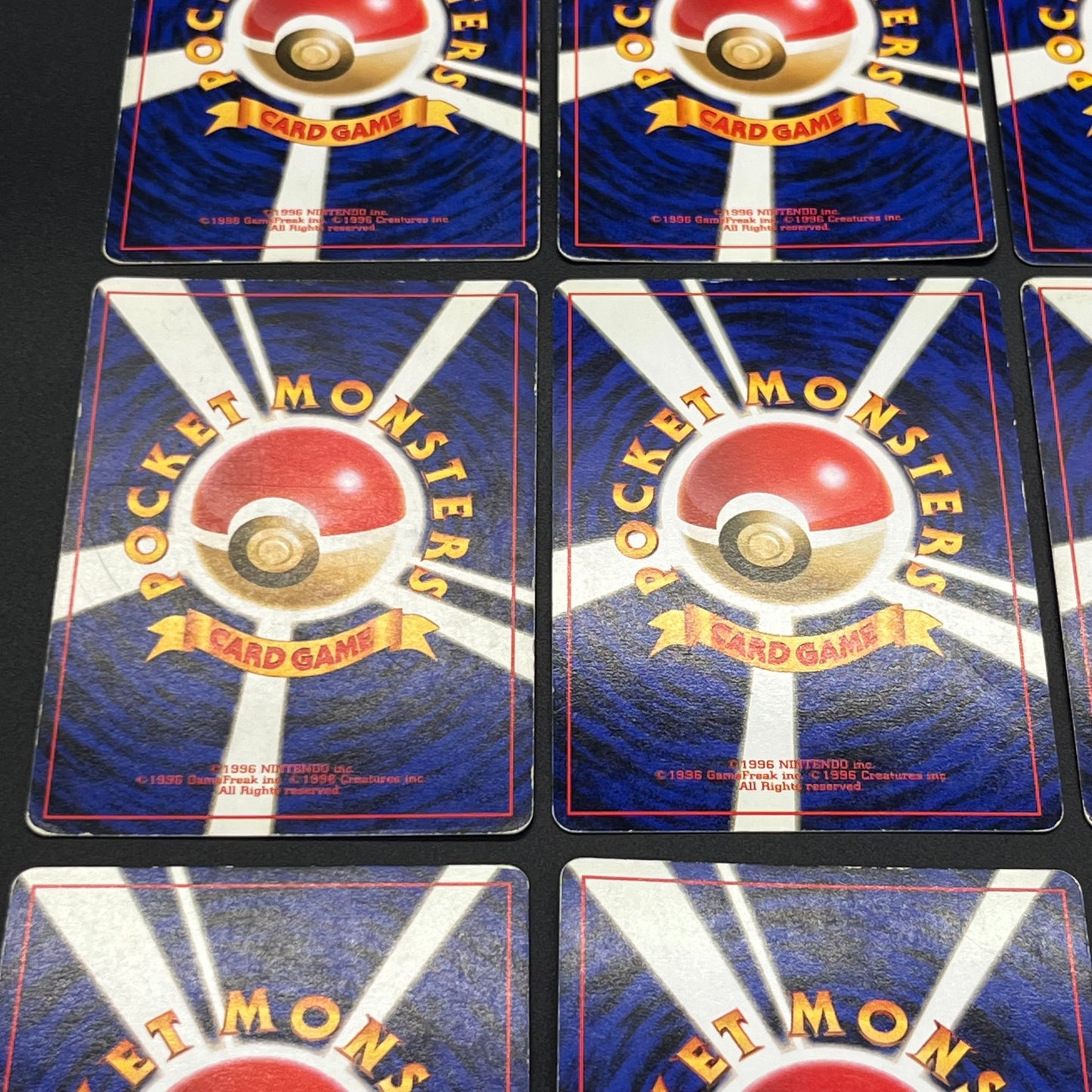 Raichu Nidoking etc 13set Holo Old Back Pokémon Card