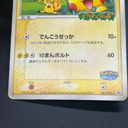 PokePark's Pikachu 043/PCG-P Promo Japanese Pokémon Card
