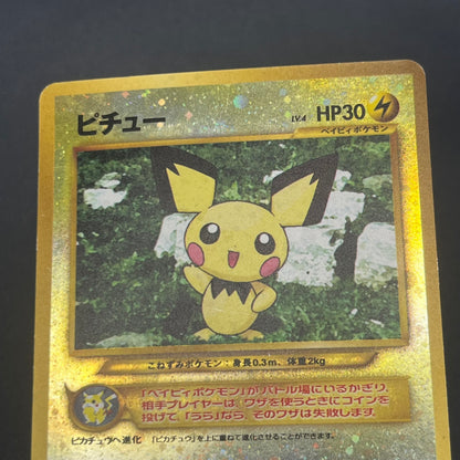 Charizard Pichu & Entei Promo Neo Premium File 2 Card