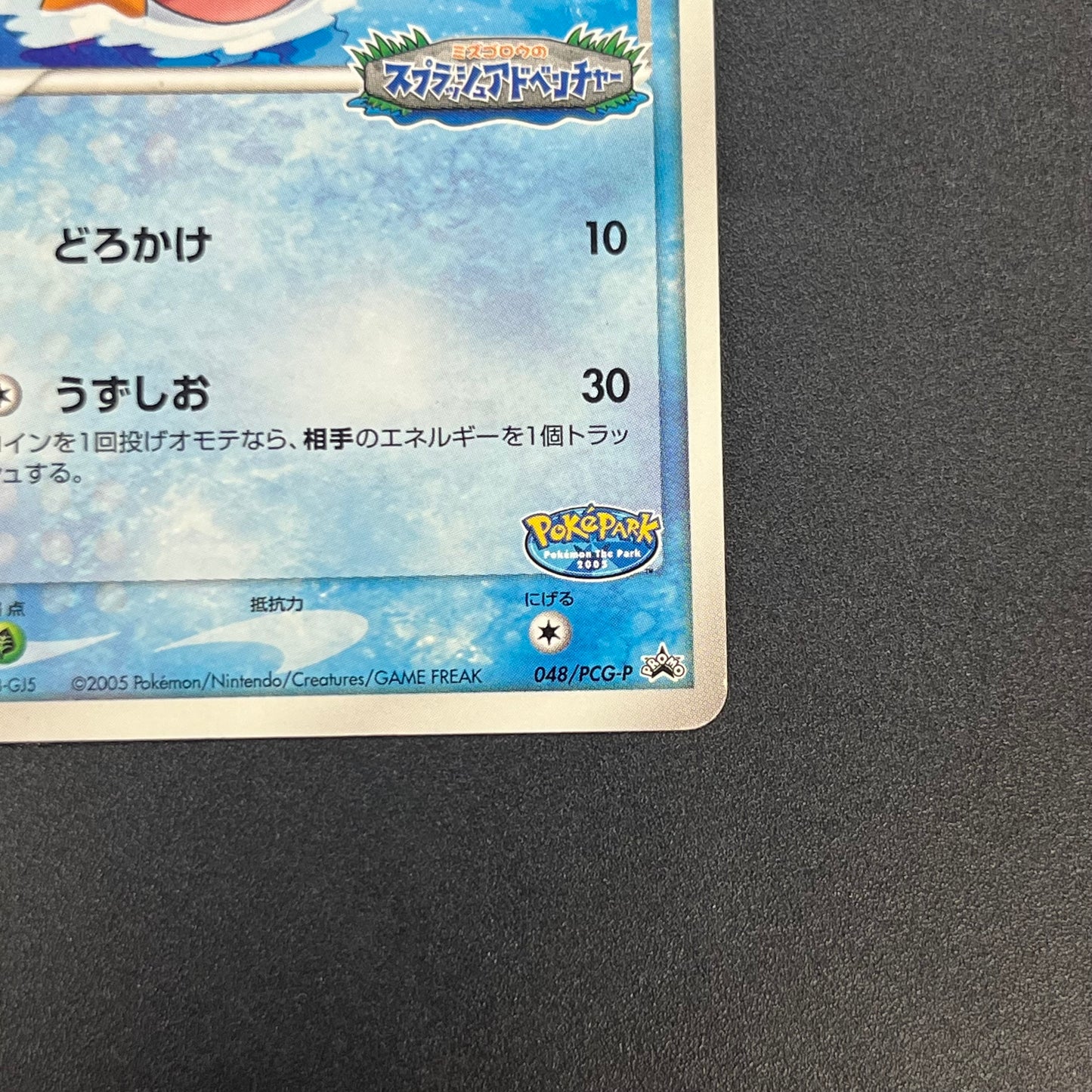 PokePark's Mudkip 048/PCG-P Promo Japanese Pokemon Card