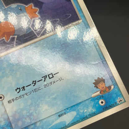 Brock's Mudkip 038/ADV-P Marshtomp Swampert Promo Card