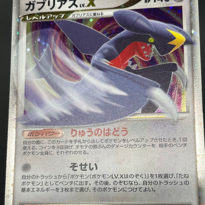 Garchomp LV.X Holo Visual Book Promo & DP4 Pokemon Card