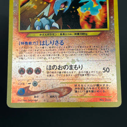 Charizard Pichu & Entei Promo Neo Premium File 2 Card