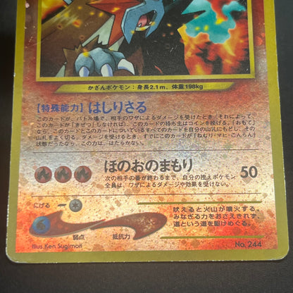 Charizard Pichu & Entei Promo Neo Premium File 2 Card