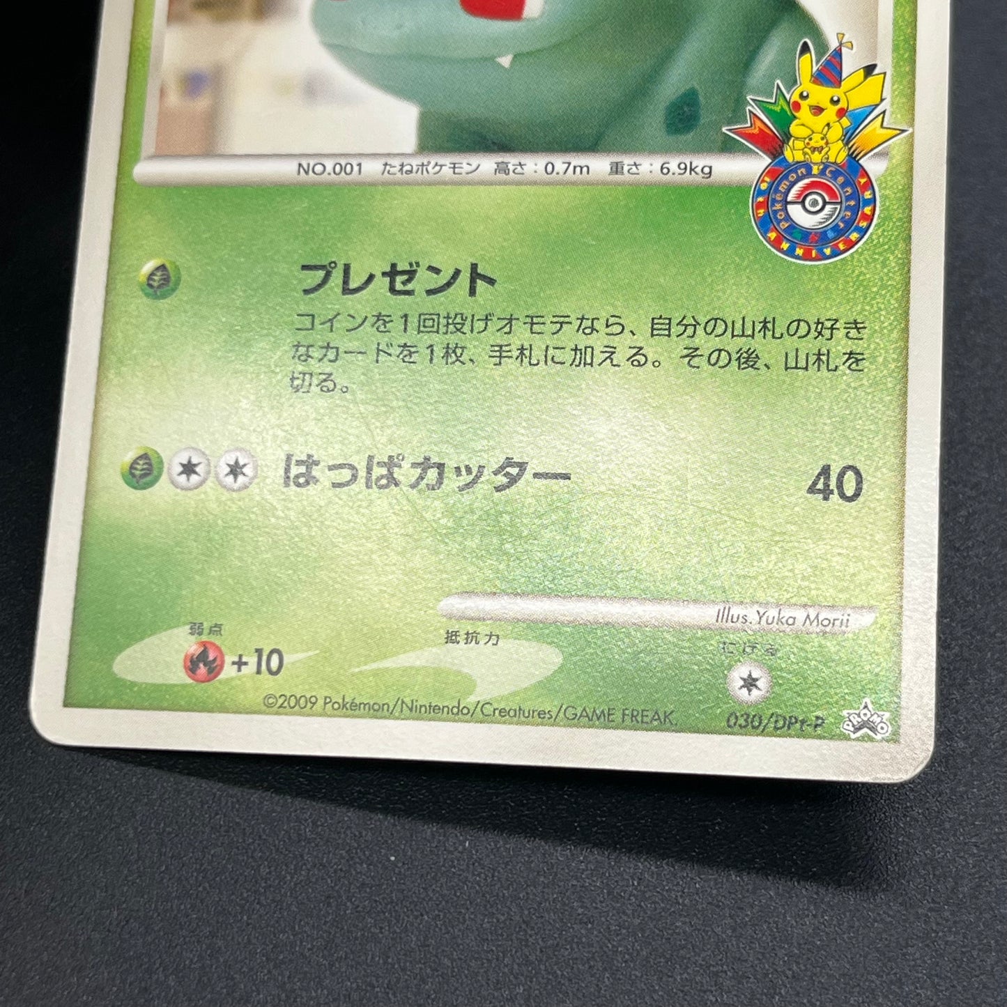 Bulbasaur 030/DPt-P Pokemon 10th Anniversary Japanese Card