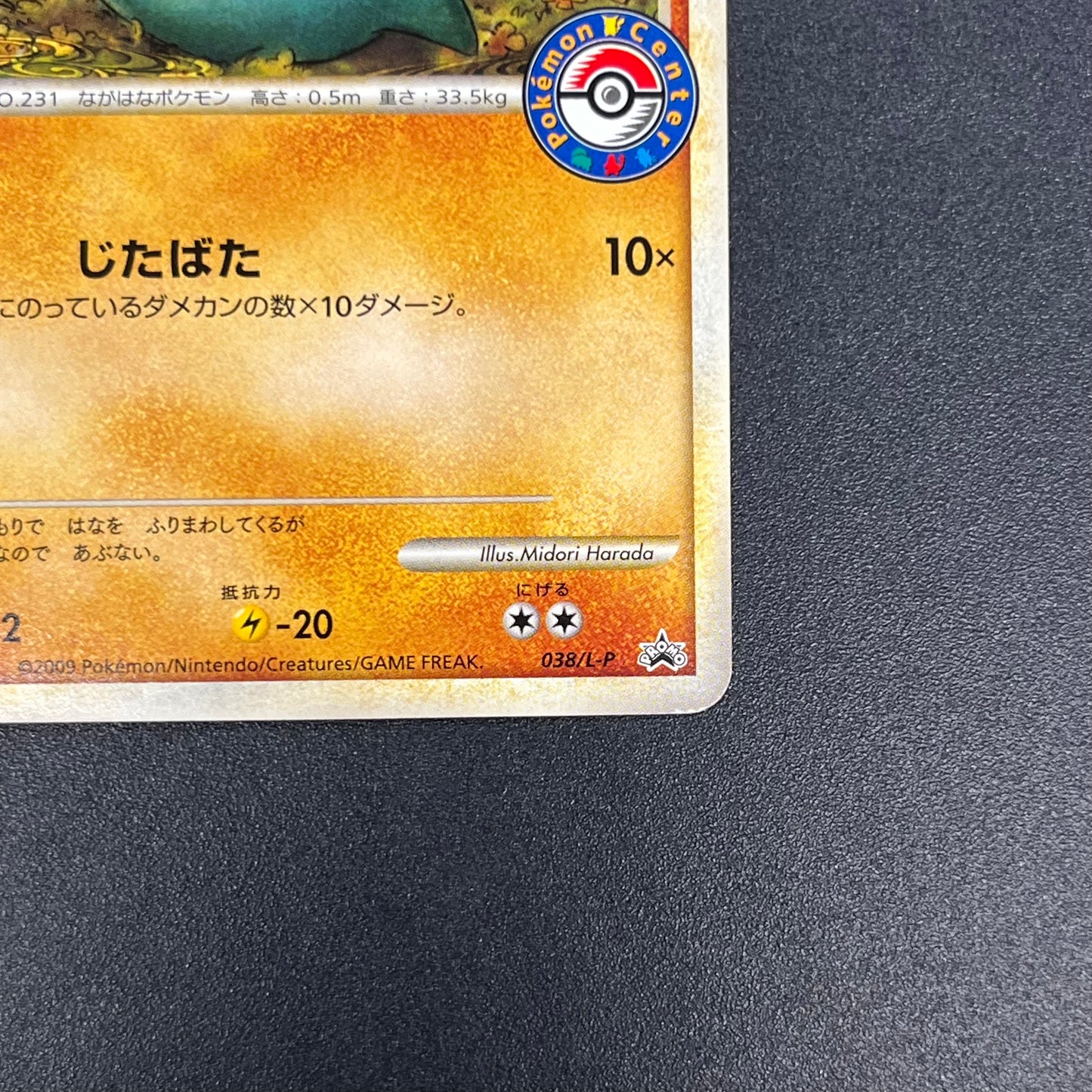 Phanpy 038/L-P Pokémon Center Japanese Promo Card