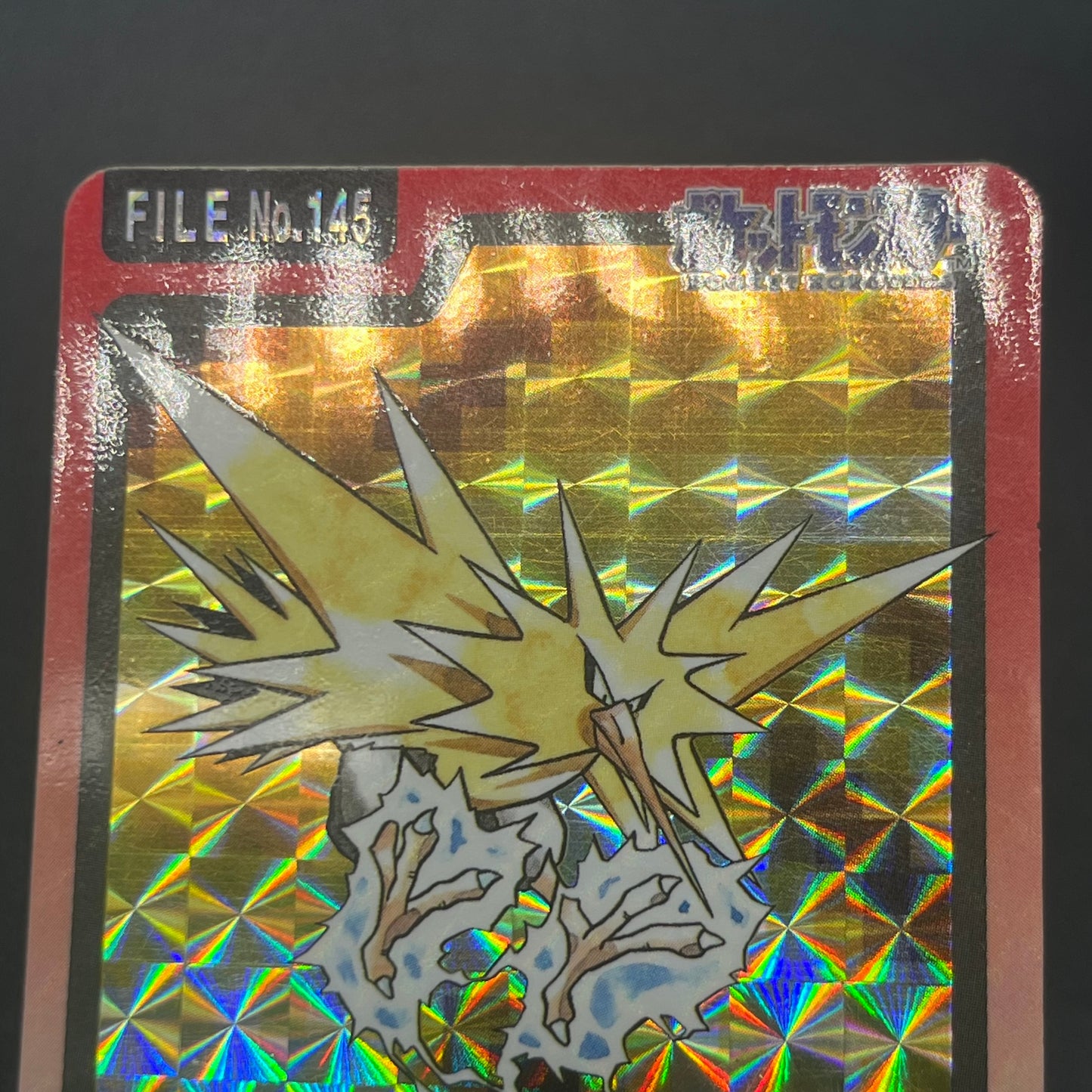 Articuno Zapdos Moltres Carddass Japanese Pokemon card