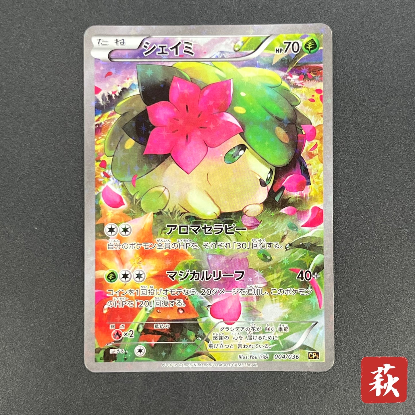 Shaymin CP5 004/036 Mythical Leg Dream Shine Japanese Card
