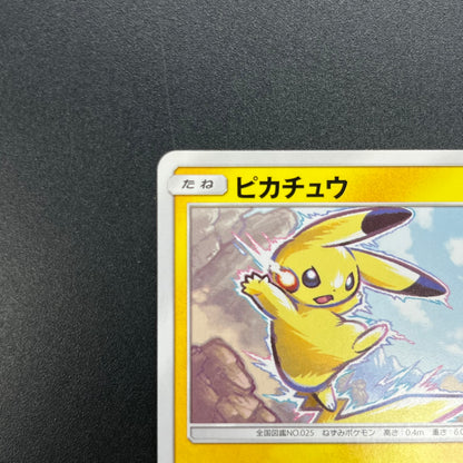 Pikachu 214/SM-P Promo Card Gym pack Japanese Pokemon Card