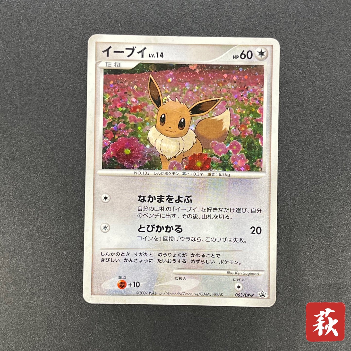 Eevee 063/DP-P Promo Trade Please event Pokémon Card