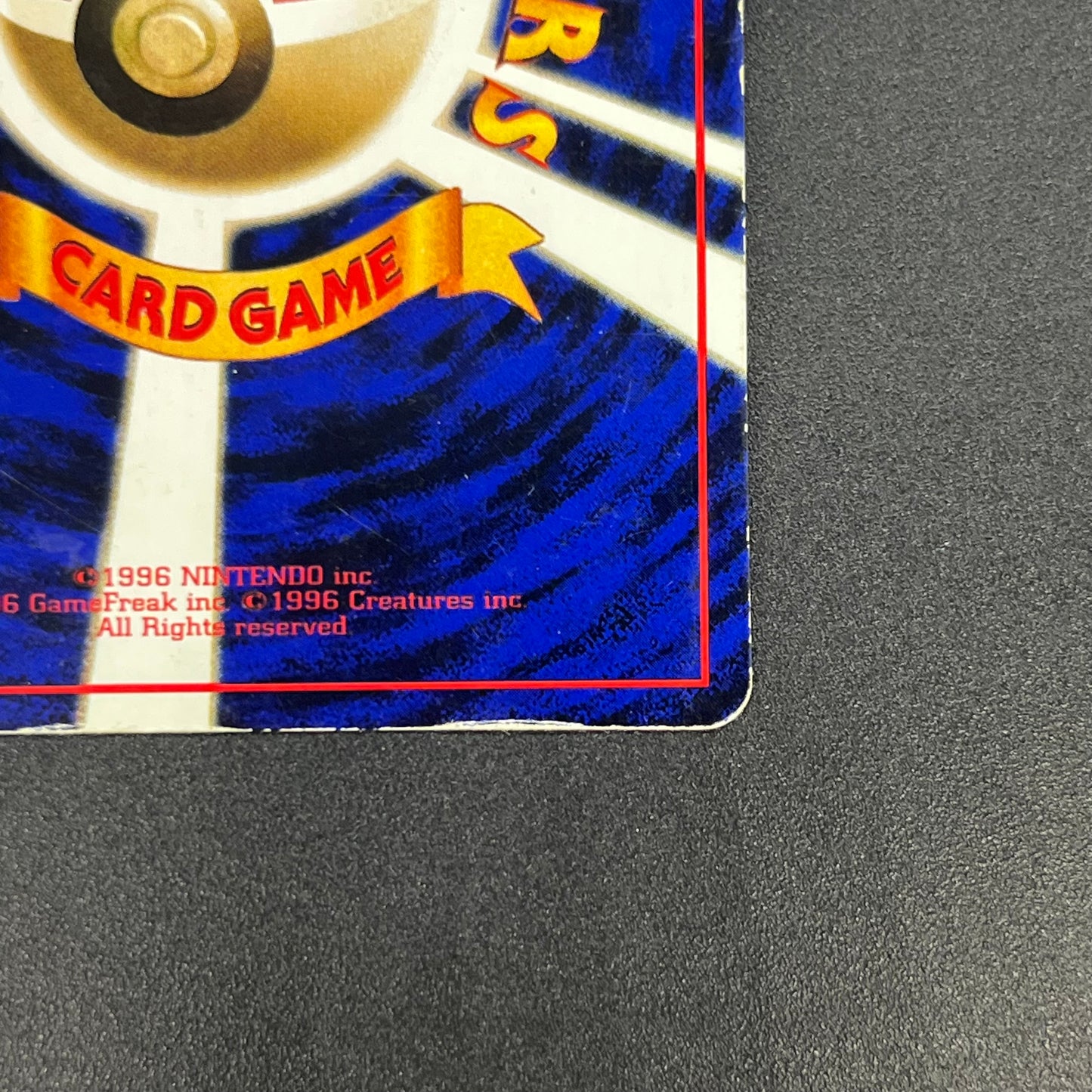 Poliwrath No. 062 Vending Series 1 Glossy Pokemon Card