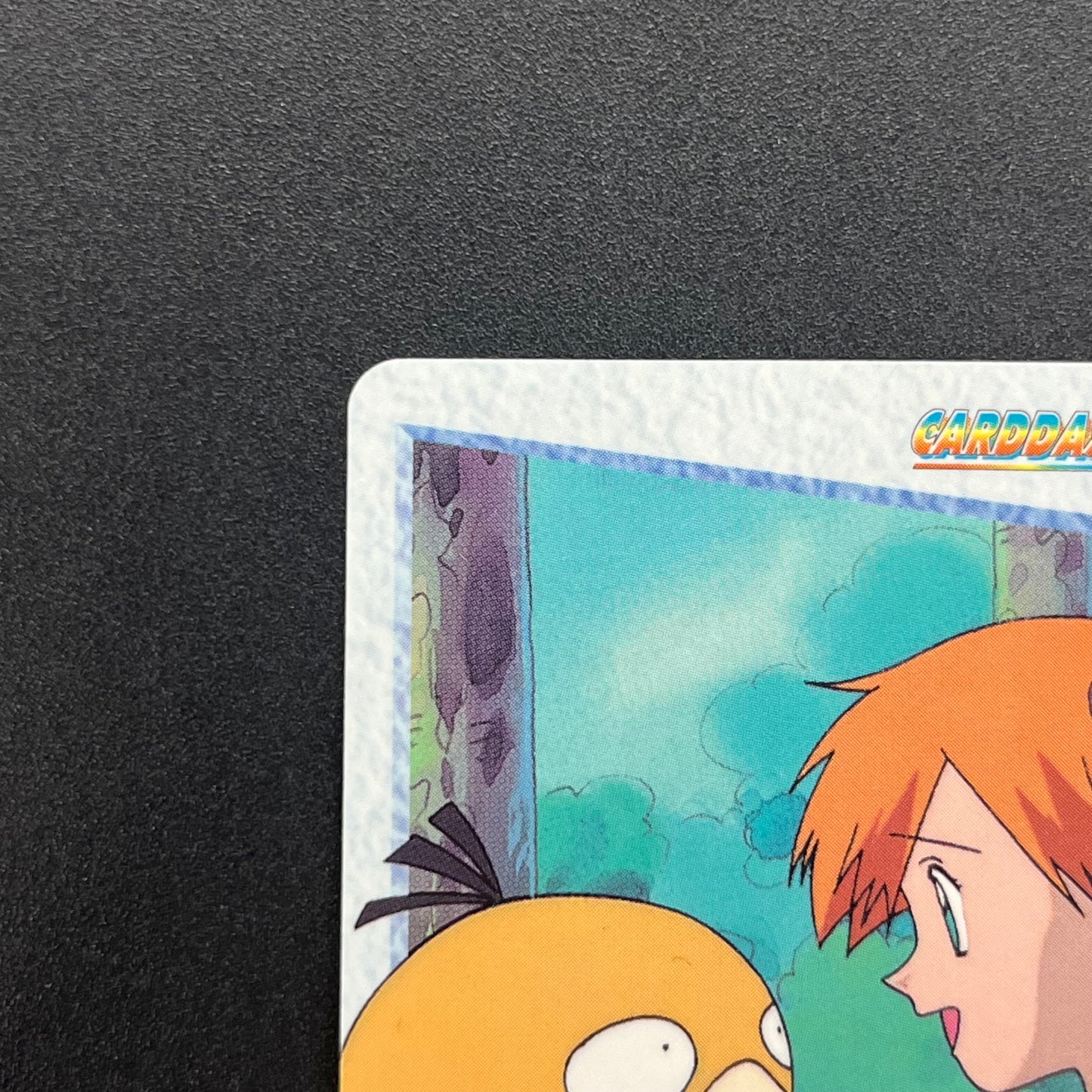 Misty & Psyduck 62 Bandai Carddass Vending Pokemon Card