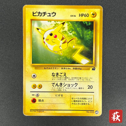 Pikachu No. 025 Intro Pack Bulbasaur Deck Pokémon Card