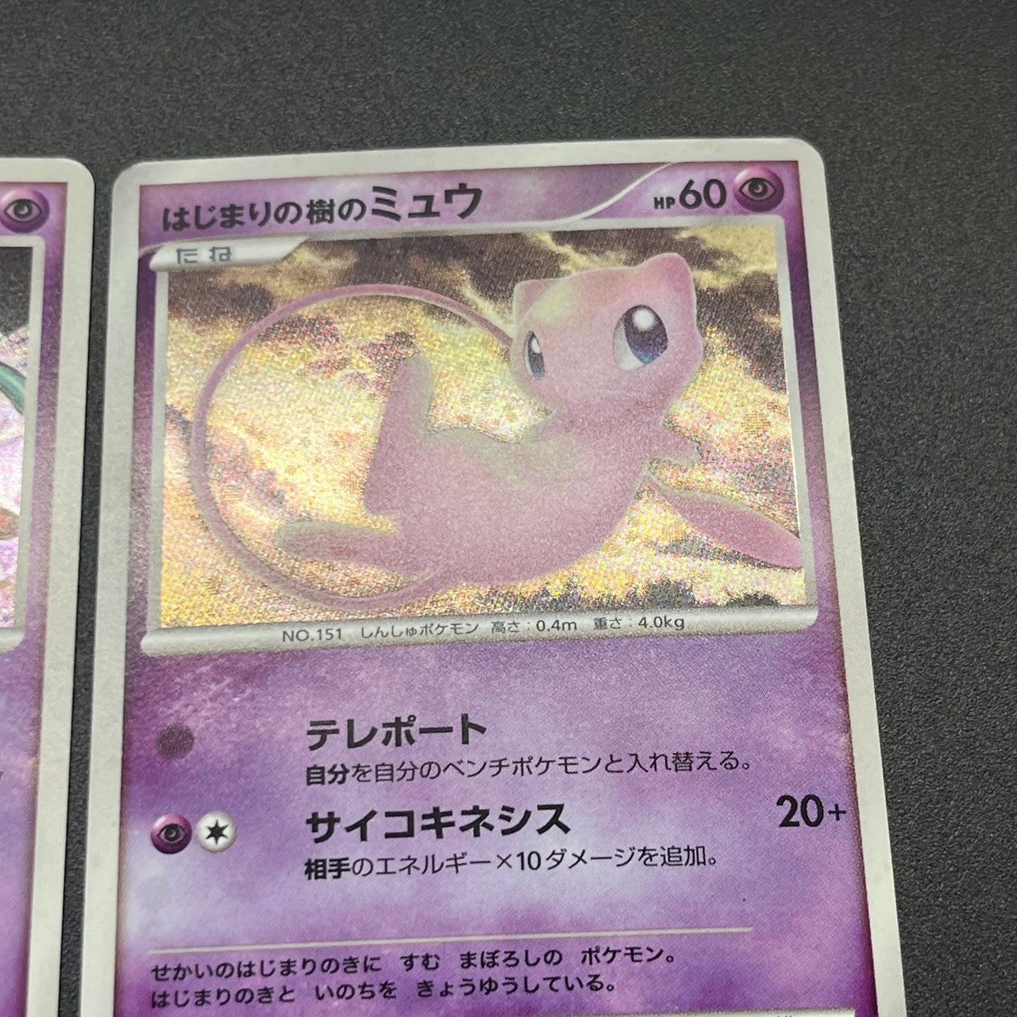 Mewtwo etc 10set Movie 10th Anniversary Collection Card (END)