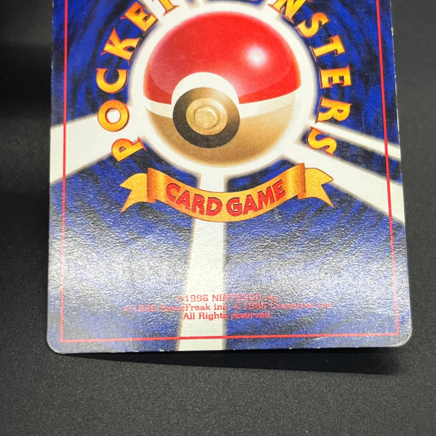 Zapdos Moltres Articuno Fossil Holo Old Back Pokémon Card