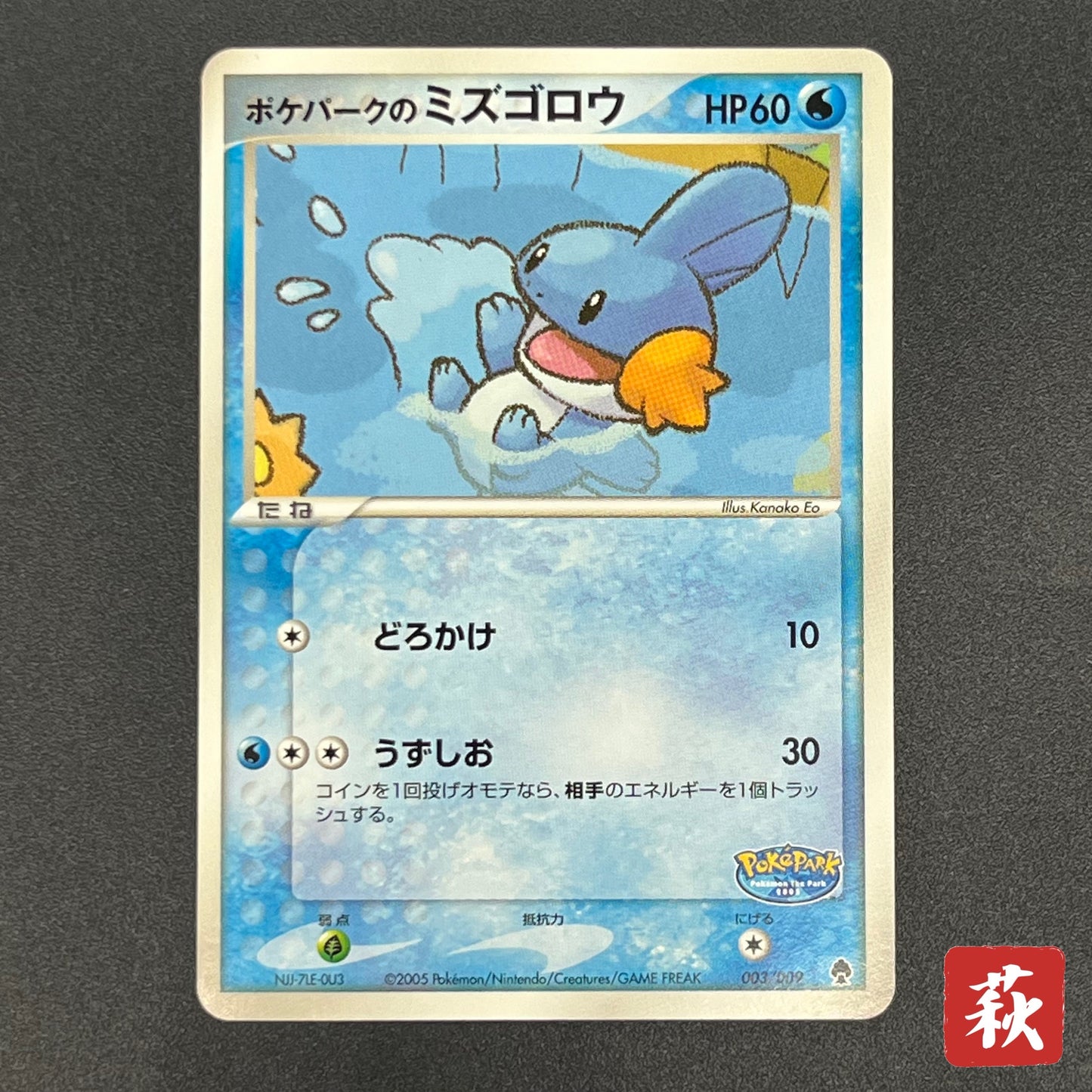 Pokepark's Mudkip 003/009 Pokepark Forest LP Pokémon Card