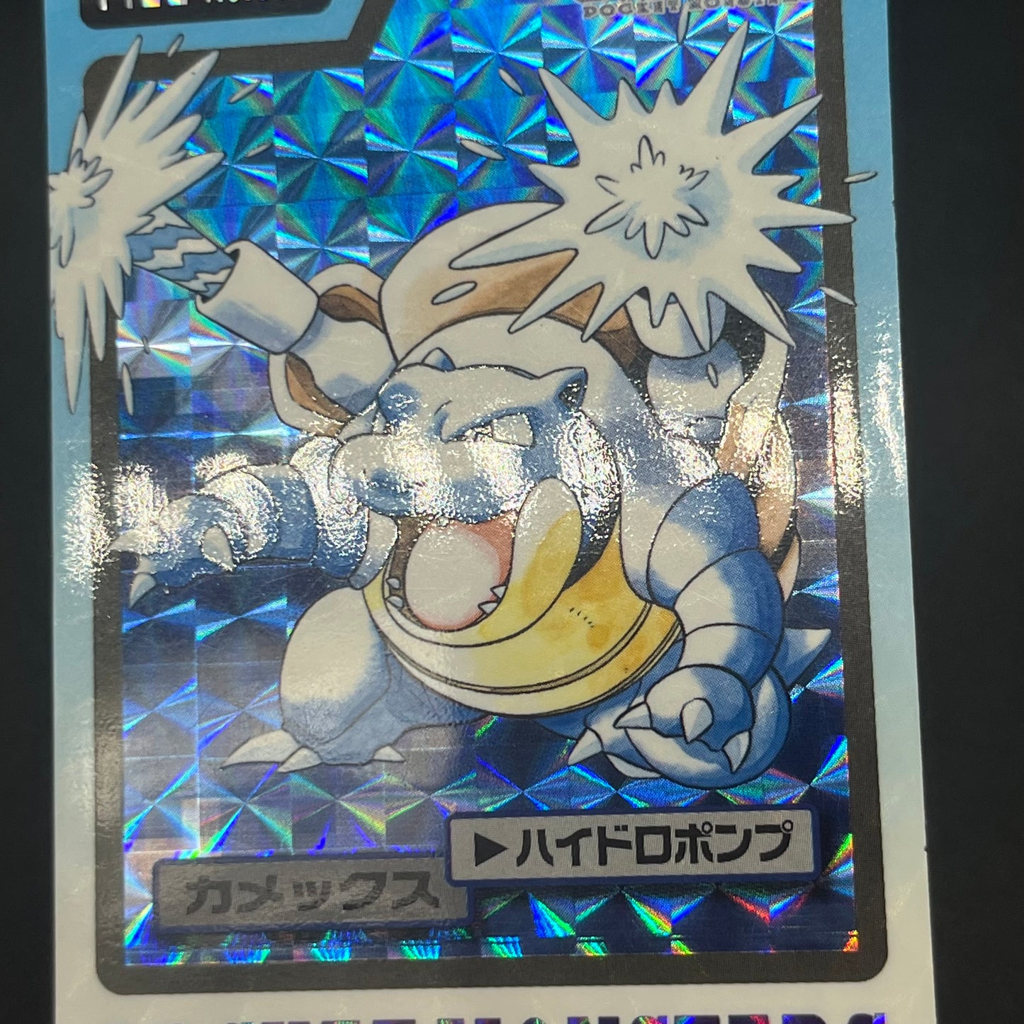 Blastoise Venusaur Bandai Carddass Holo Pokémon Card