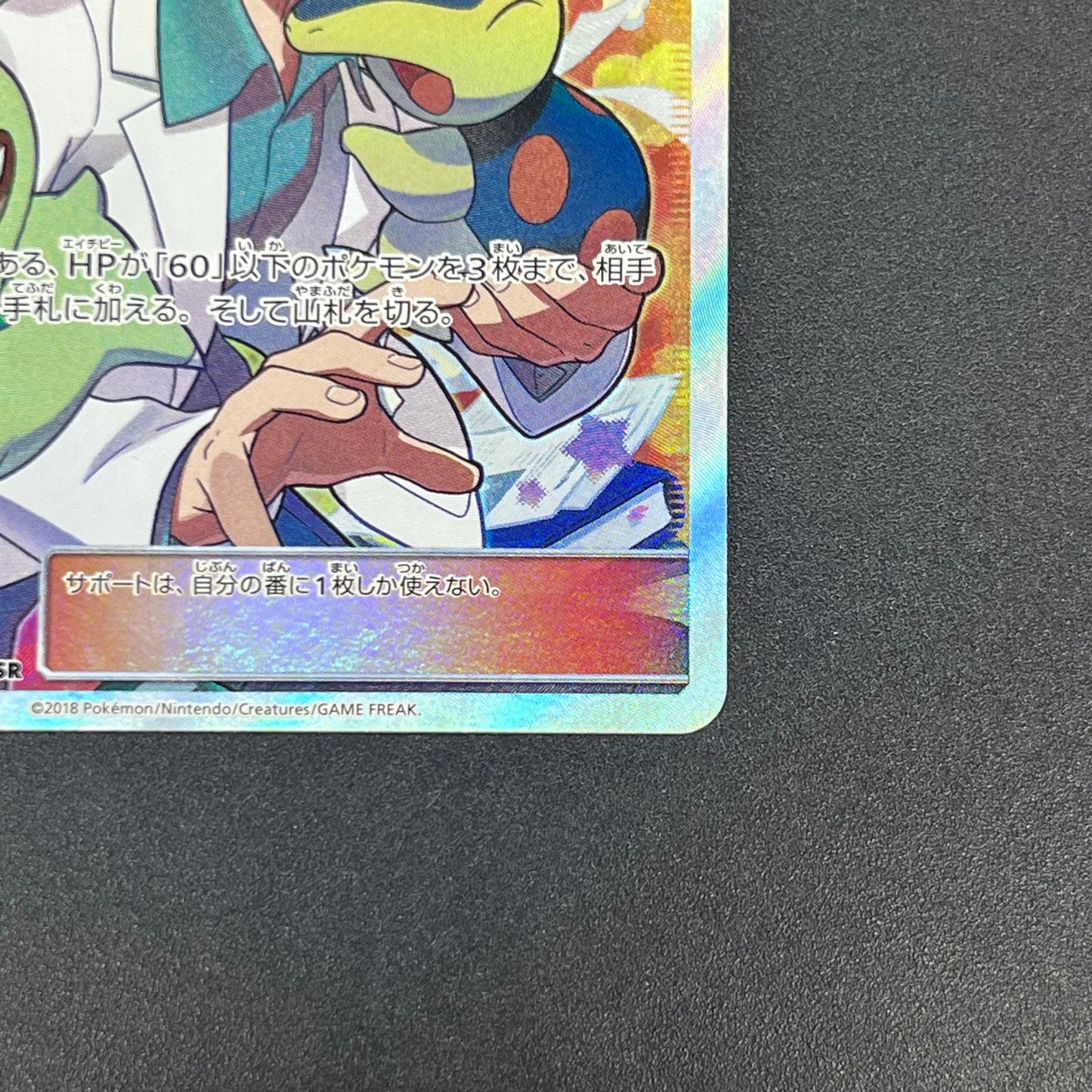 Professor Elm's Lecture 102/095 Lost Thunder Pokémon Card