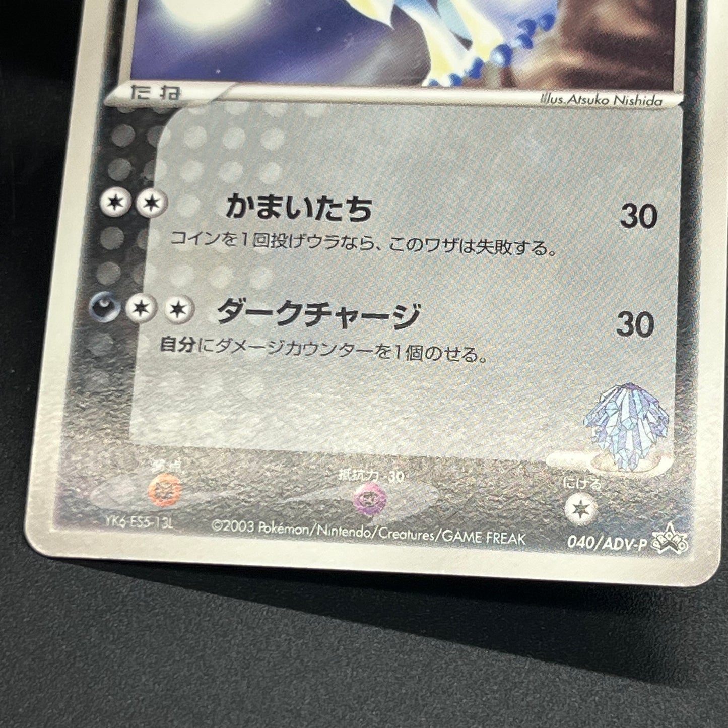 Forina's Absol 040/ADV-P Promo Gym Official Lottery Card