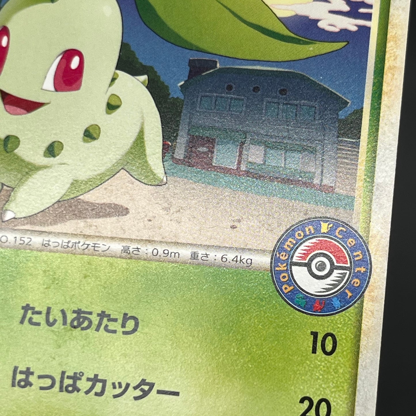 Chikorita 034/L-P Promo Pokémon Center Japanese Card