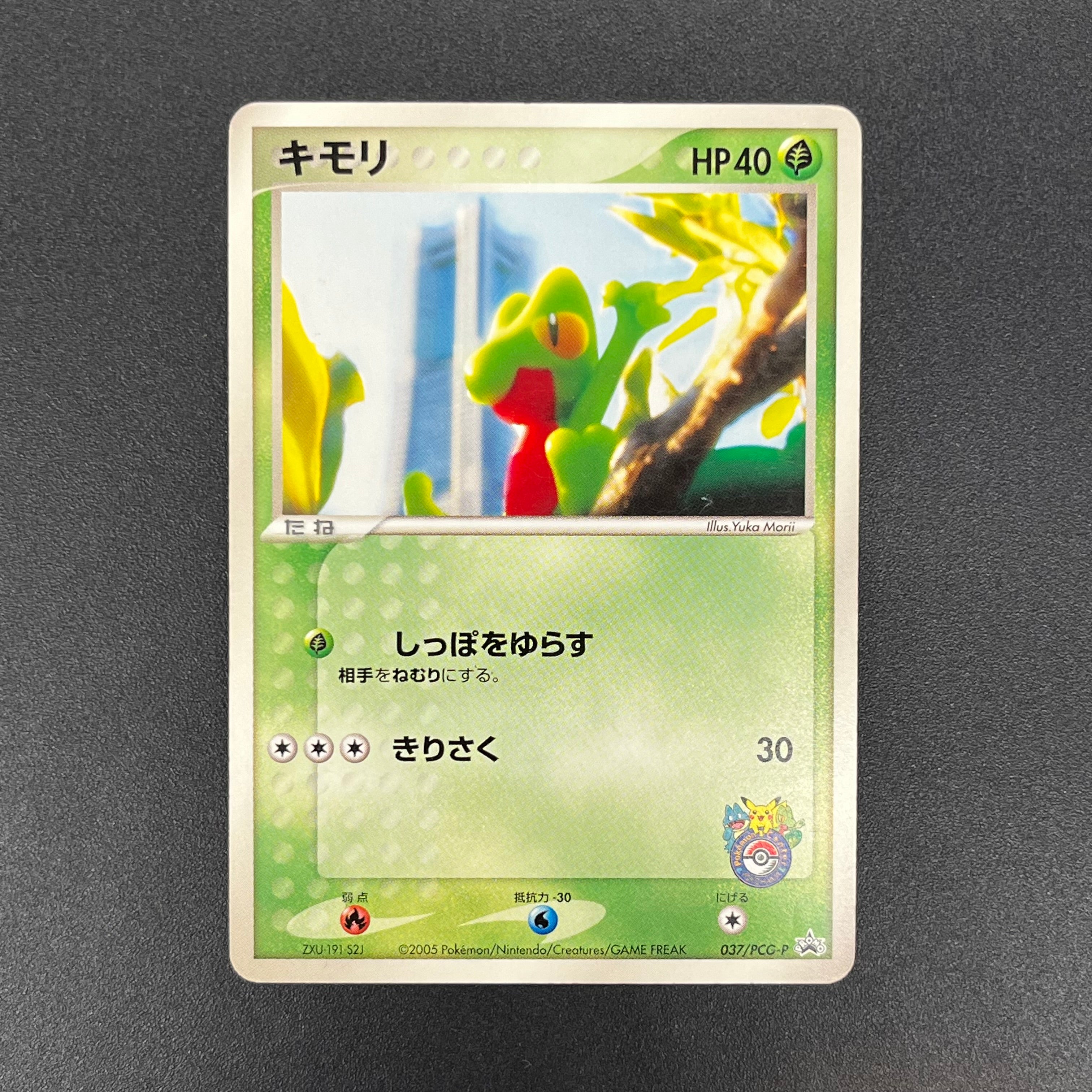 Treecko 037/PCG-P Yokohama Center Opening Pokémon Card – Ohagi