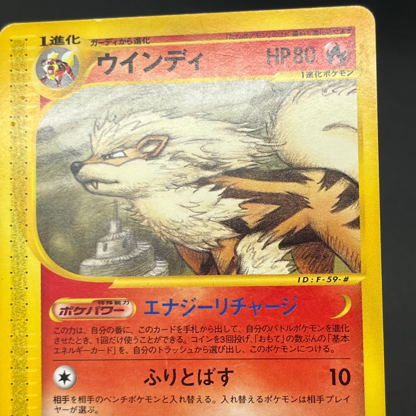 Arcanine 016/088 Skyridge 1st Ed Japanese Pokemon Card