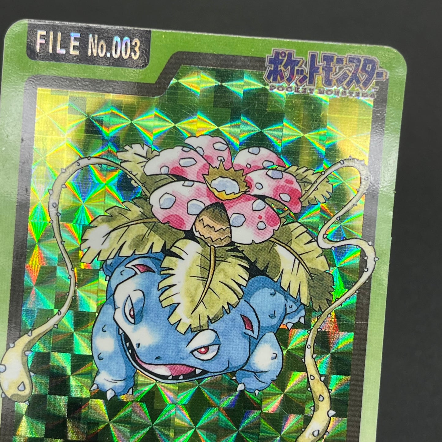 Blastoise Venusaur Bandai Carddass Holo Japanese Card