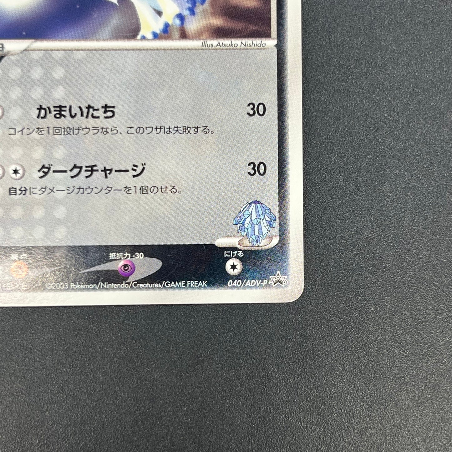 Forina's Absol 040/ADV-P Promo Gym Official Lottery Card