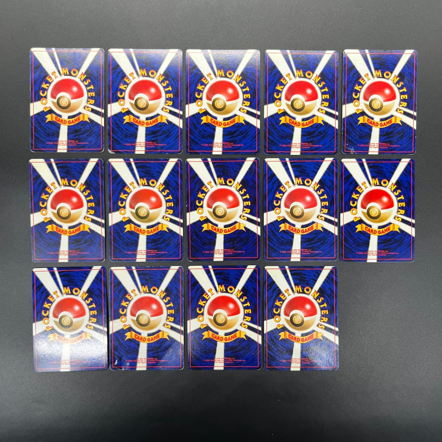 Gyarados Houndoom etc 14set Holo Old Back Pokémon Card