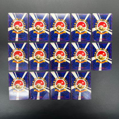 Gyarados Houndoom etc 14set Holo Old Back Pokémon Card