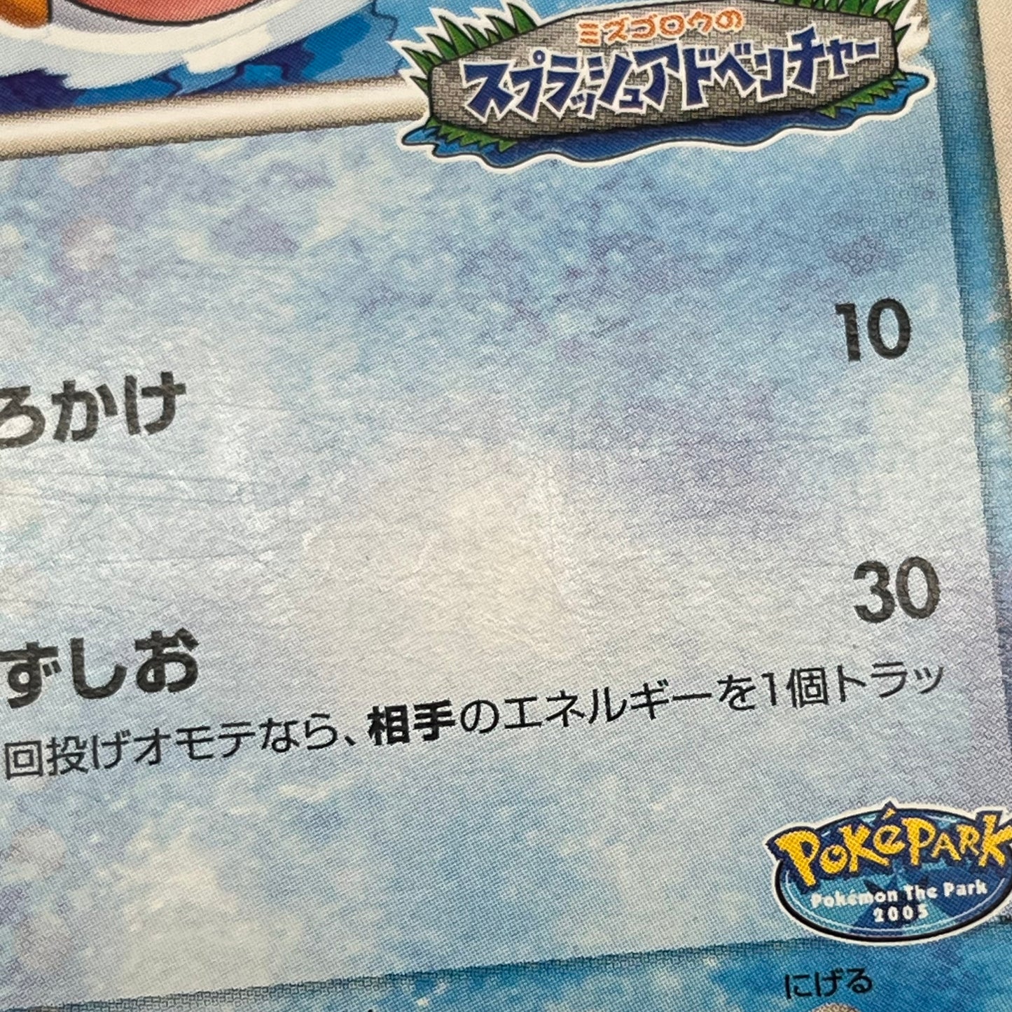 PokePark's Mudkip 048/PCG-P Promo Japanese Pokemon Card