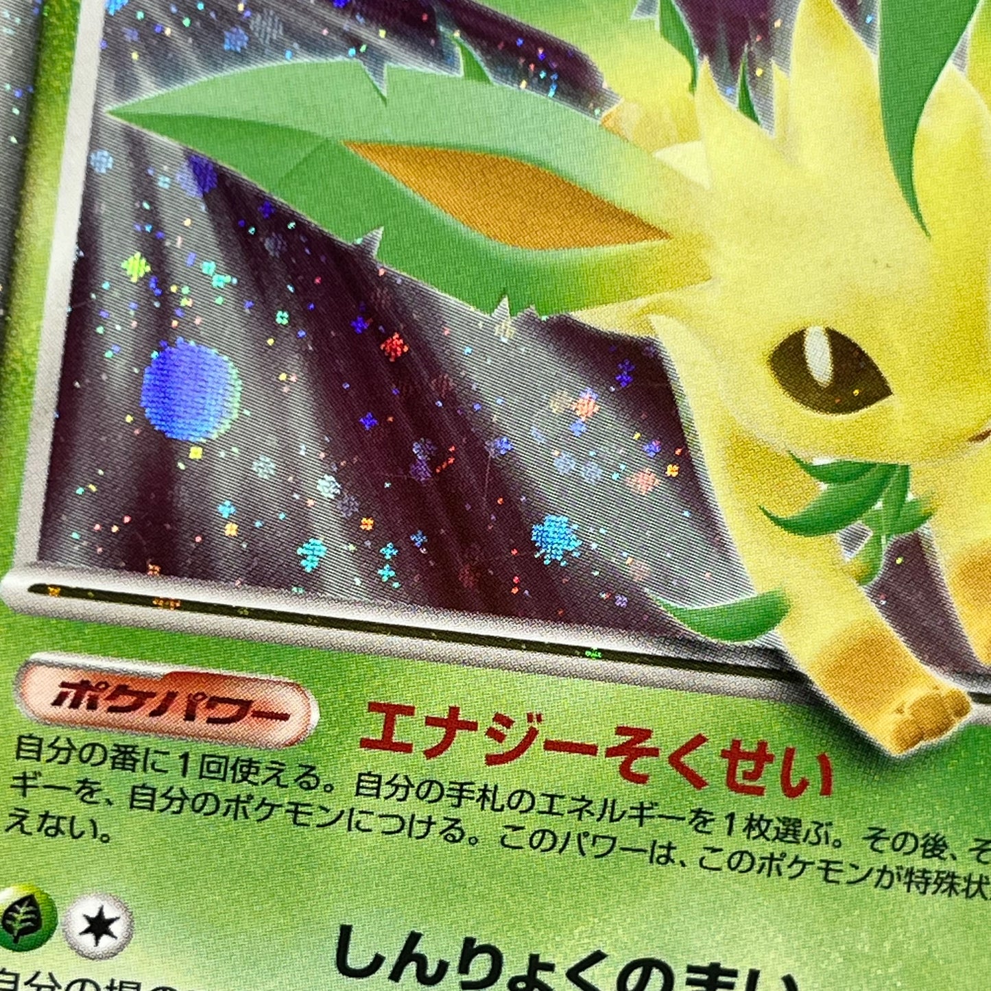 Leafeon & Glaceon LV. X DP4 2set Japanese LP Pokémon card