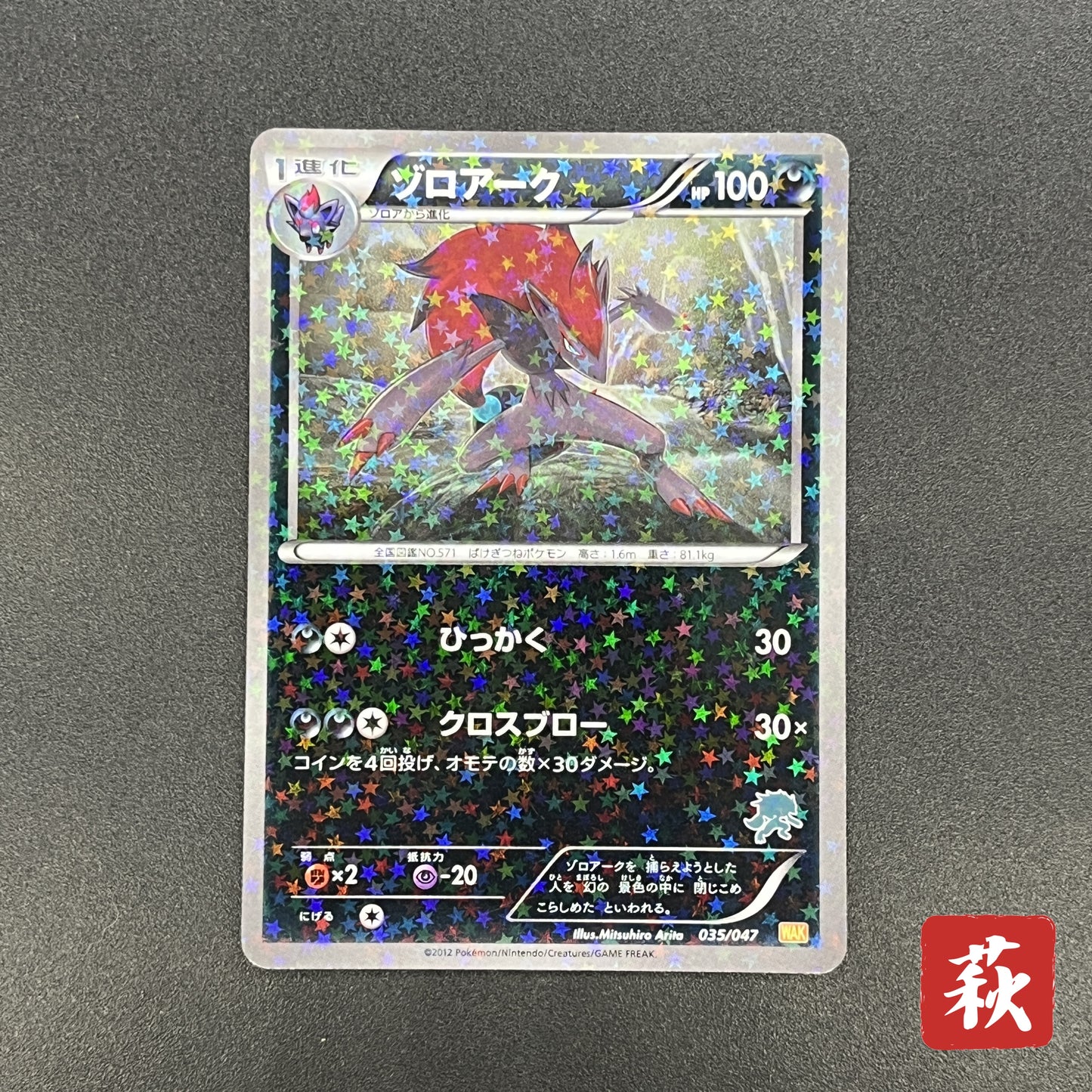 Zoroark 035/047 Everyone's Exciting Battle WAK Card