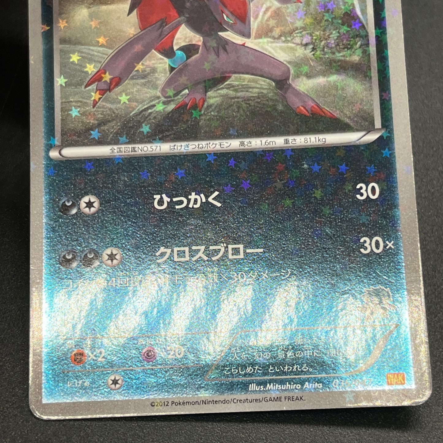 Zoroark 035/047 Everyone's Exciting Battle WAK Card