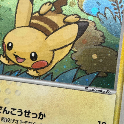 Pokepark's Pikachu 004/009 Forest File Holo Pokemon Card