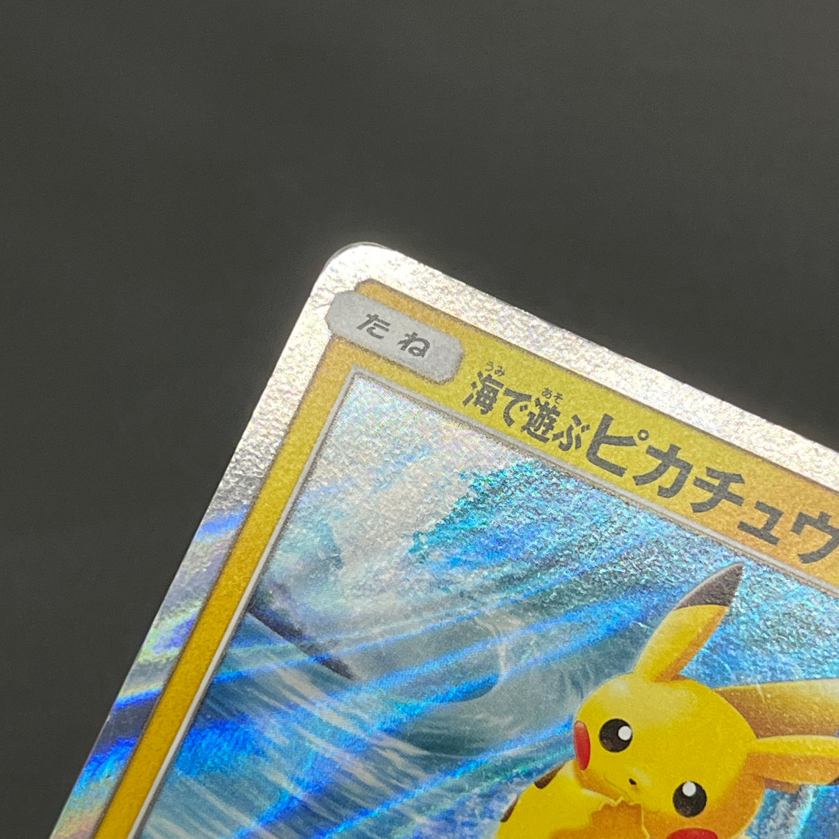 Playing In The Sea Pikachu 392/SM-P Promo Pokemon Card