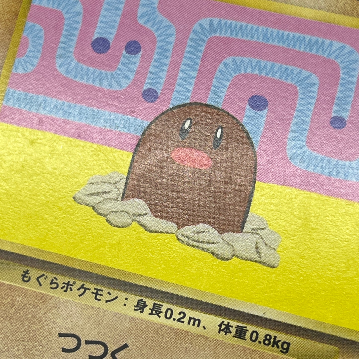 Diglett Dugtrio Asobikata Promo No.050 No.051 Pokémon Card