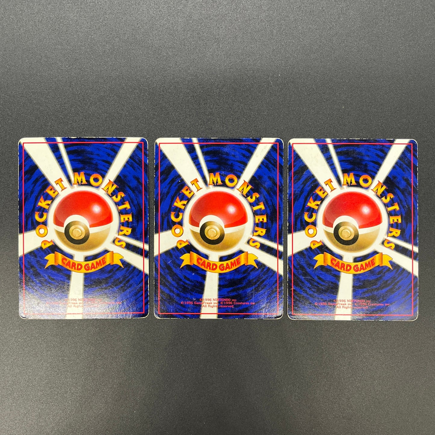 Articuno Zapdos Moltres Glossy Vending Series Pokémon Card