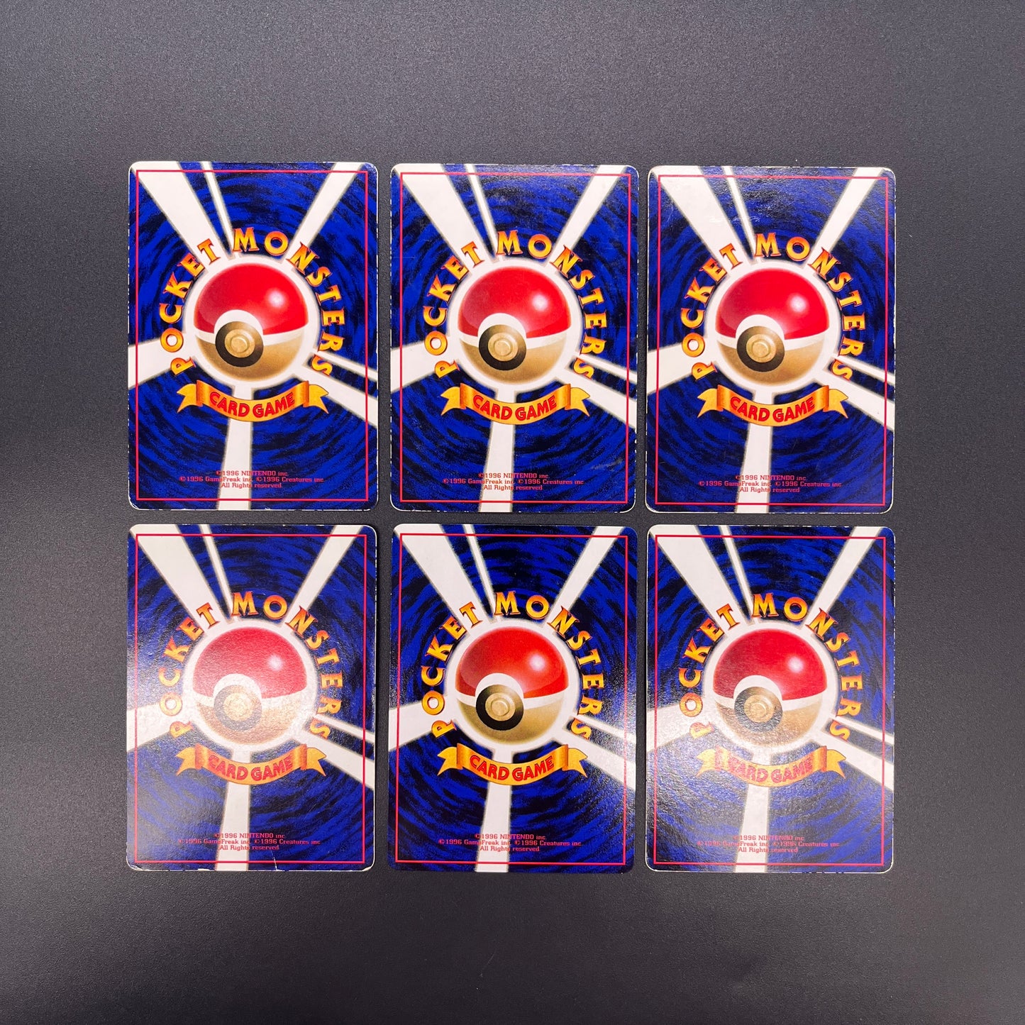 Growlithe Machoke etc 6set Vending Tomokazu Komiya Card