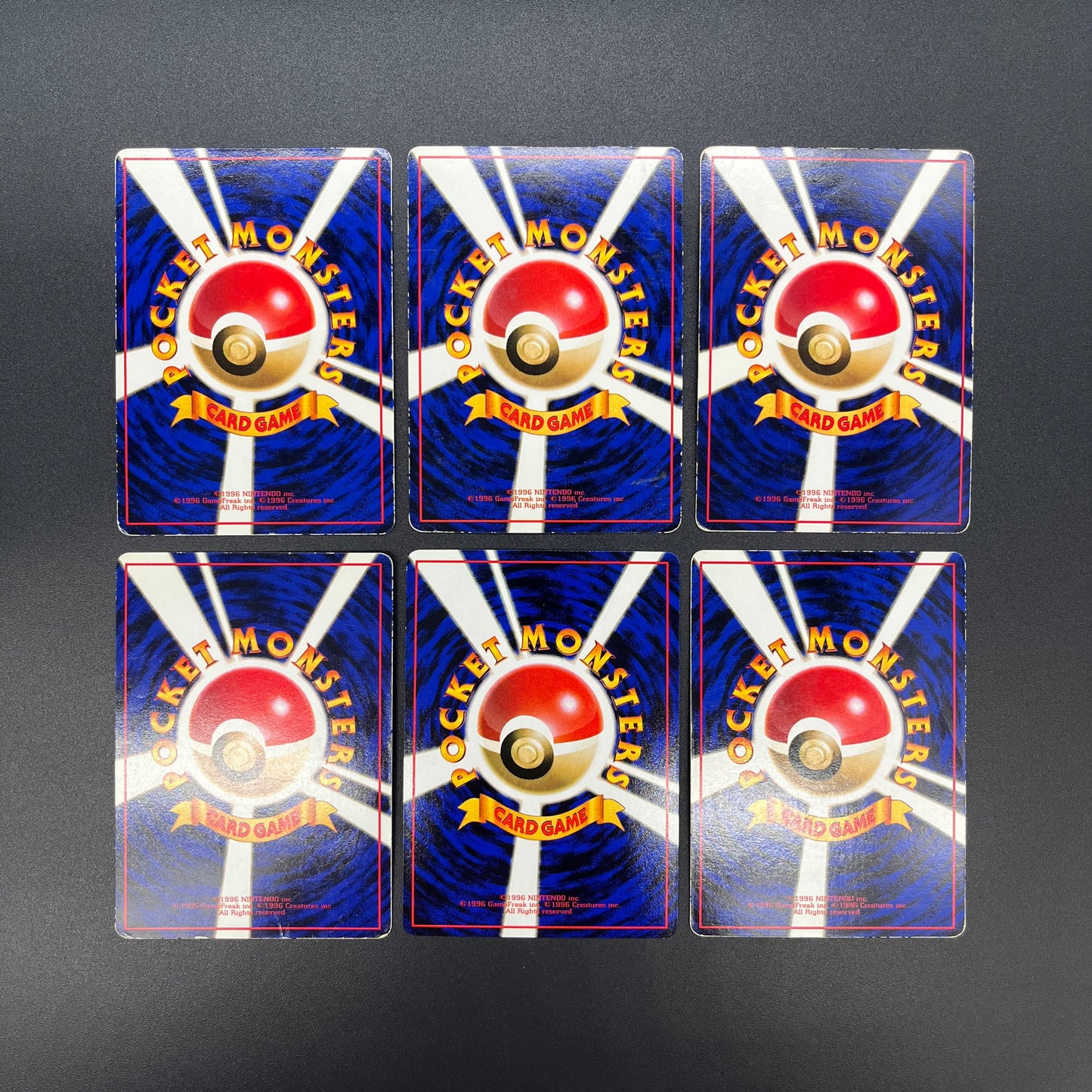 Growlithe Machoke etc 6set Vending Tomokazu Komiya Card